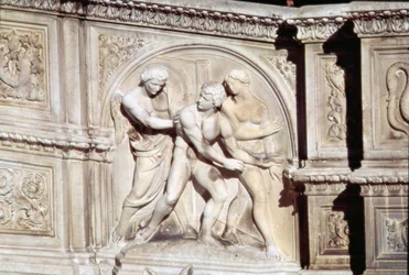 Fonte Gaia (marmor) (detalj)